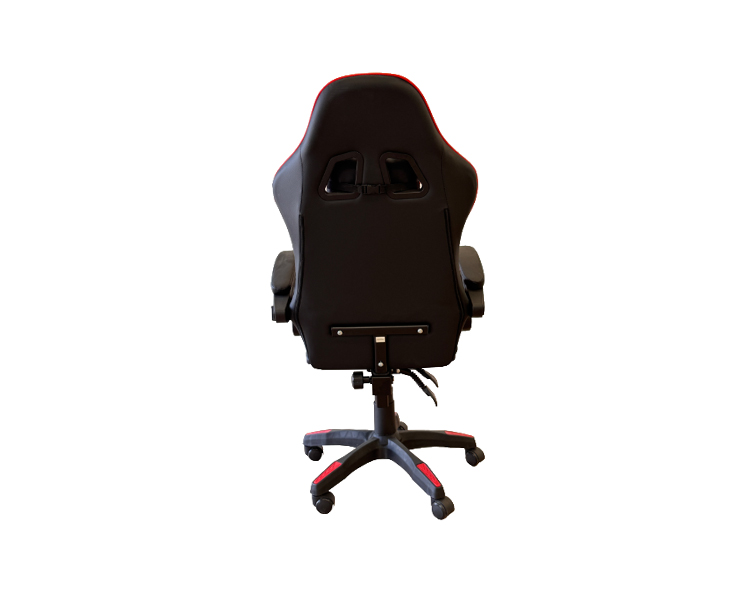Gaming Chair: Vertex Noho Gaming Chair Black/Red PVC